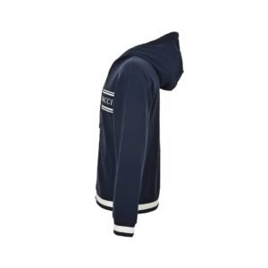 Alternative view of Gucci Technical Jersey Zipped Hoodie Navy
