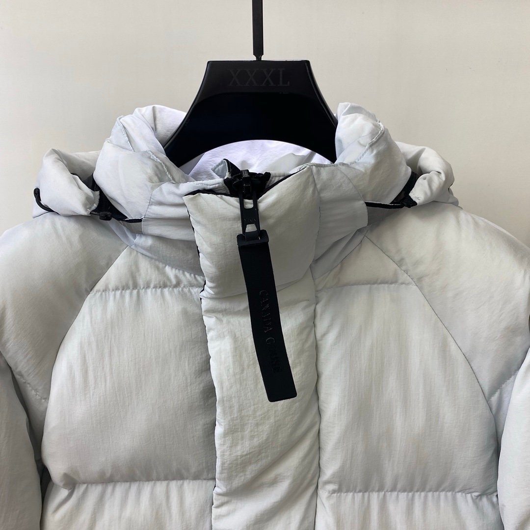 Canada Goose Junction Parka Black Label White - Afbeelding 6