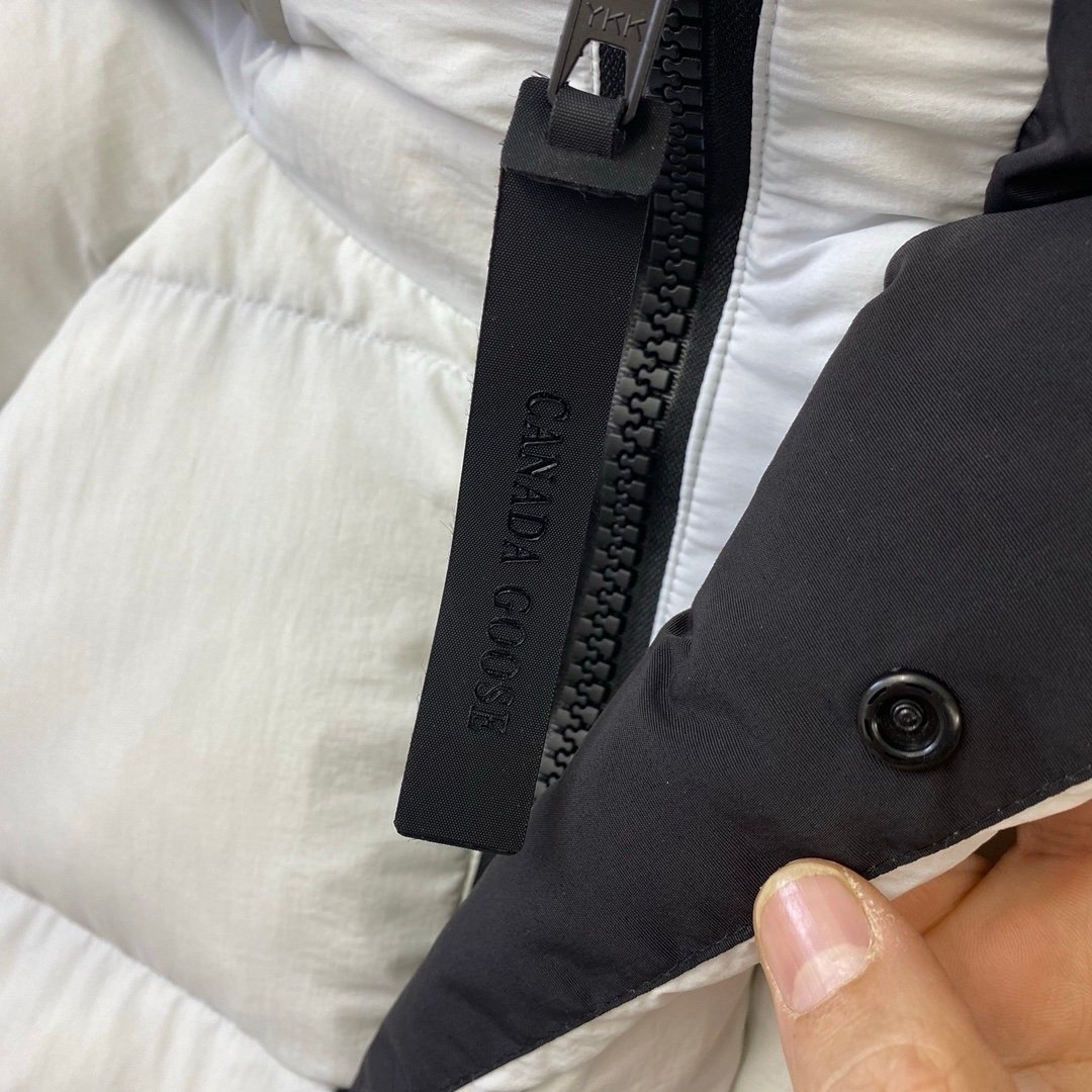 Canada Goose Junction Parka Black Label White - Afbeelding 7