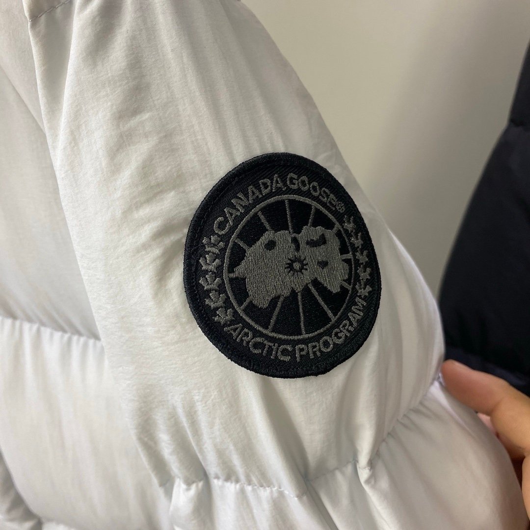 Canada Goose Junction Parka Black Label White - Afbeelding 5
