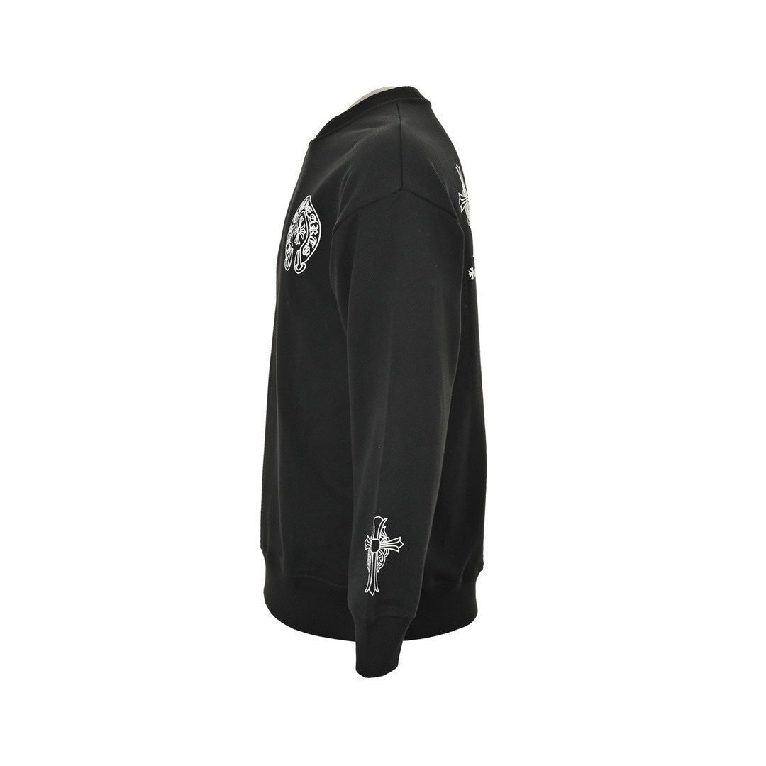 Chrome Hearts Crewneck Sweater In Black - Afbeelding 2