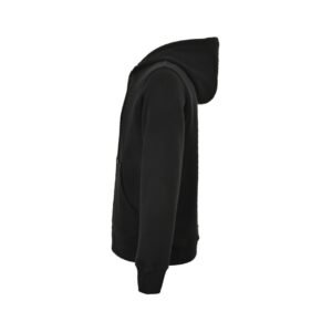 Alternative view of Burberry Letter Graphic Cotton Blend Zip Hoodie Black