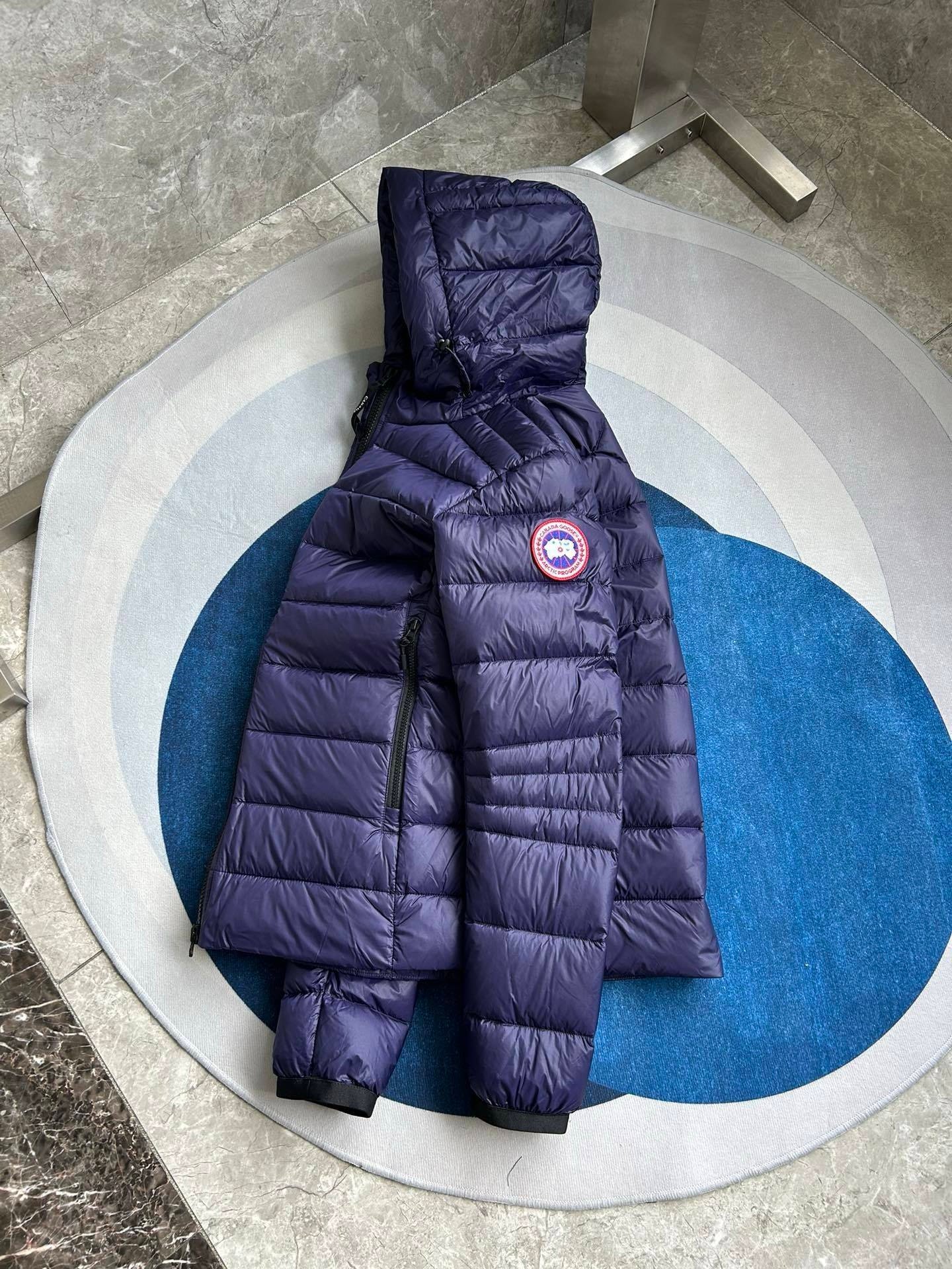 Canada Goose Crofton Down Jacket Navy - Afbeelding 3