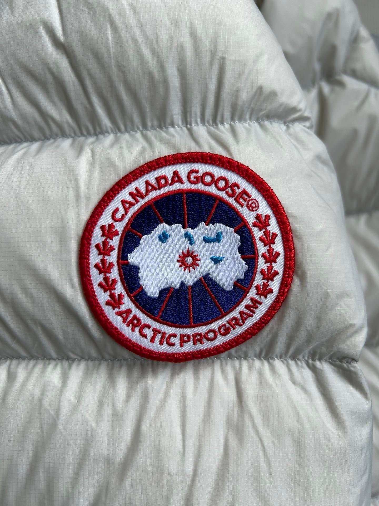 Canada Goose Crofton Down Jacket White - Afbeelding 6