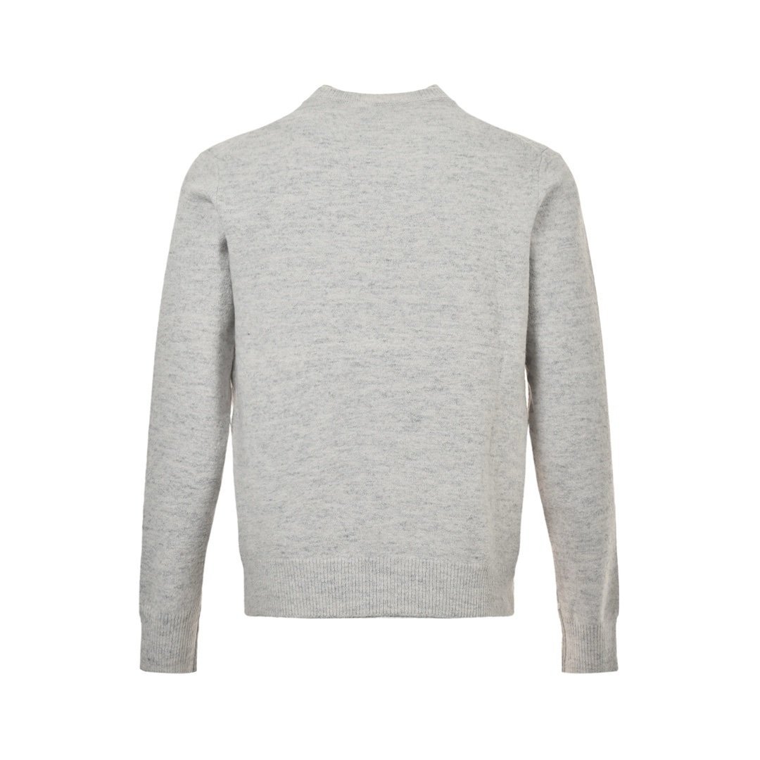 Dior Lily Of The Valley Knit Grey Sweater - Afbeelding 3