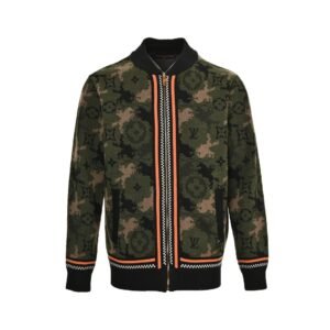 Louis Vuitton Jacquard Wool Bomber Blouson