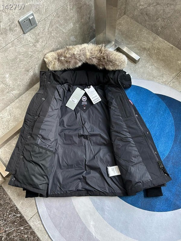Canada Goose Wyndham Parka Black Fur - Afbeelding 3