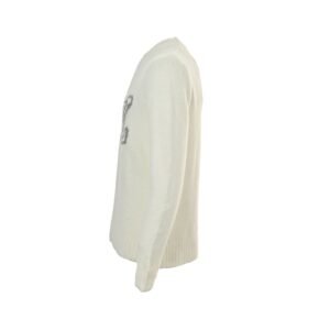 Alternative view of Louis Vuitton LV Intarsia Sweater White