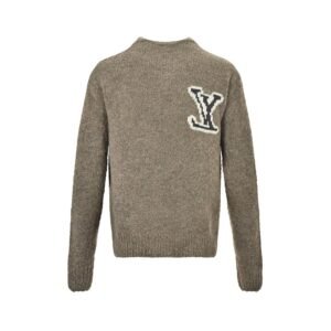Alternative view of Louis Vuitton LV Intarsia Sweater Brown
