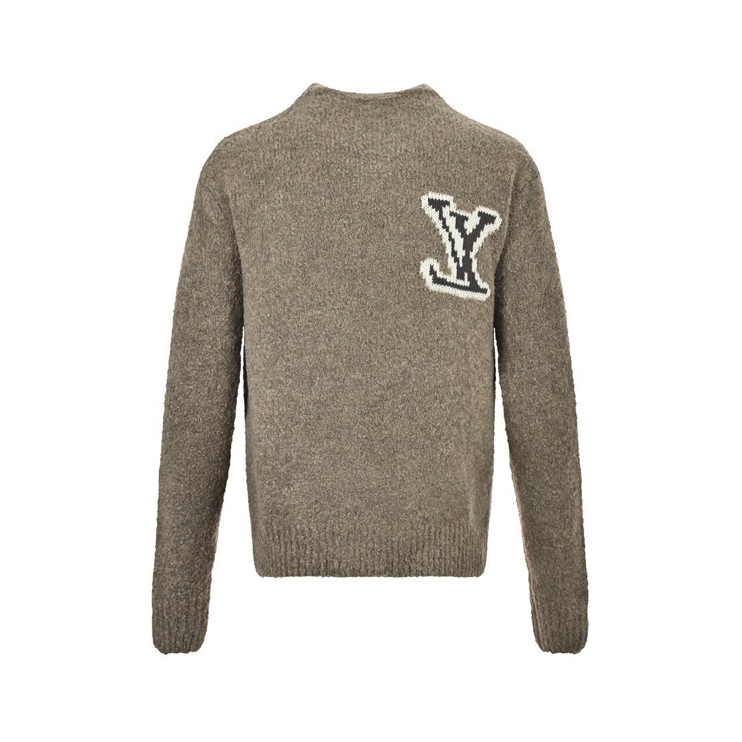 Louis Vuitton LV Intarsia Sweater Brown - Afbeelding 2