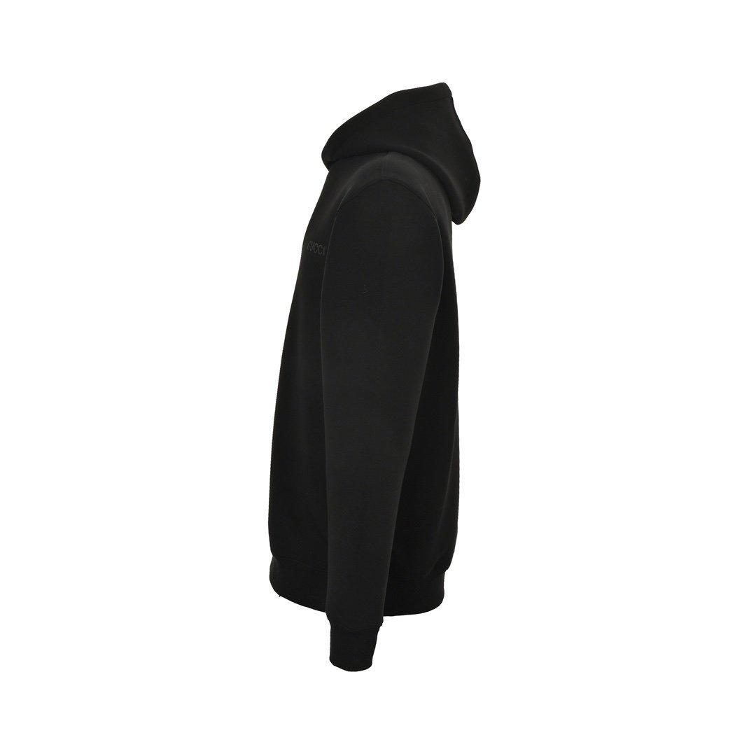 Gucci Over The Head Hoodie In Black - Afbeelding 2