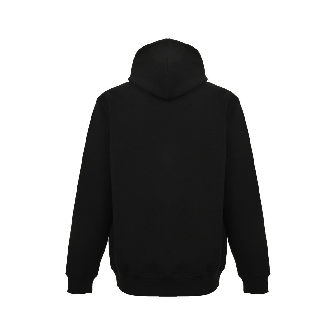 Gucci Over The Head Hoodie In Black - Afbeelding 3