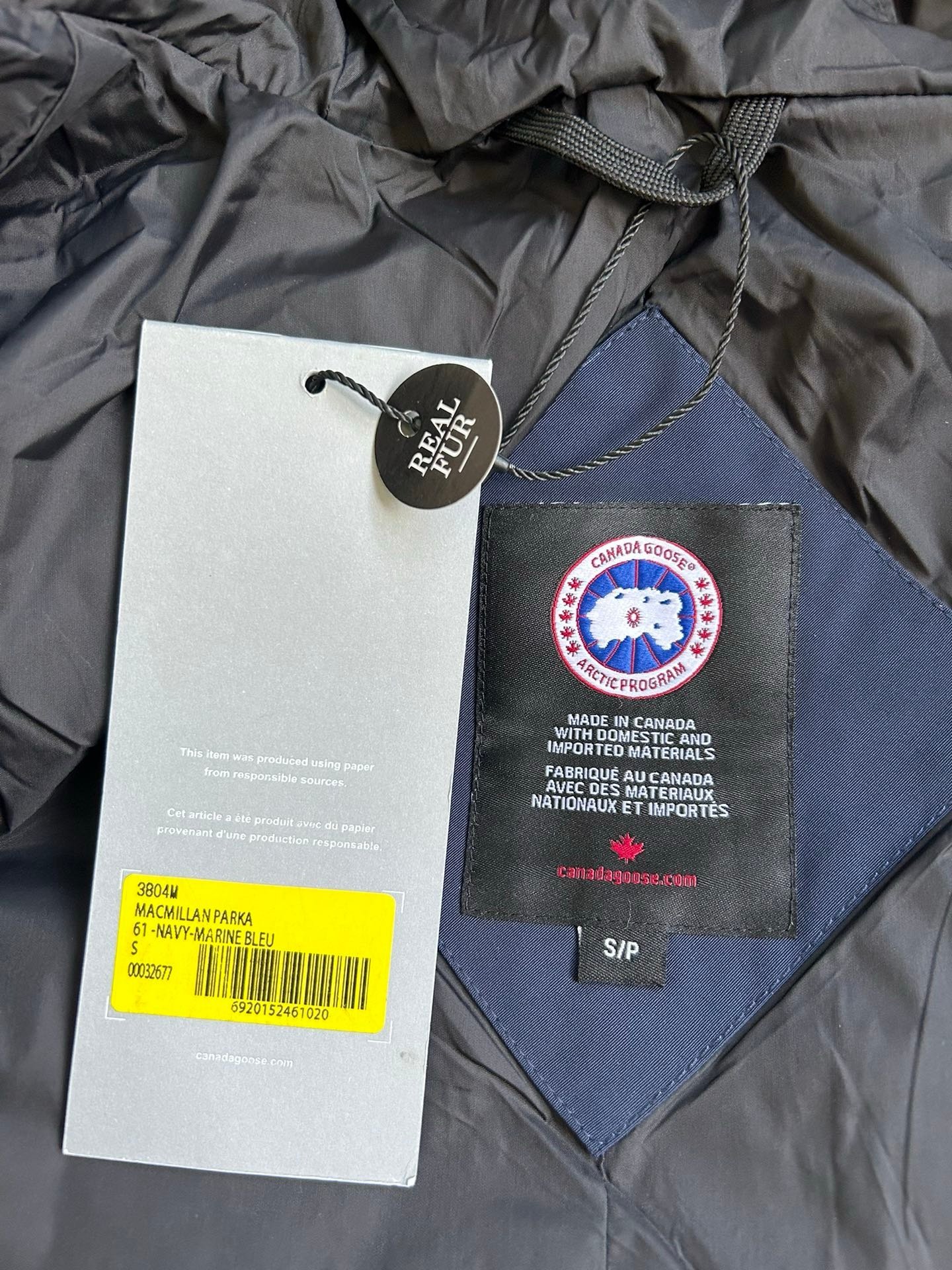 Canada Goose MacMillan Navy Jacket - Afbeelding 9