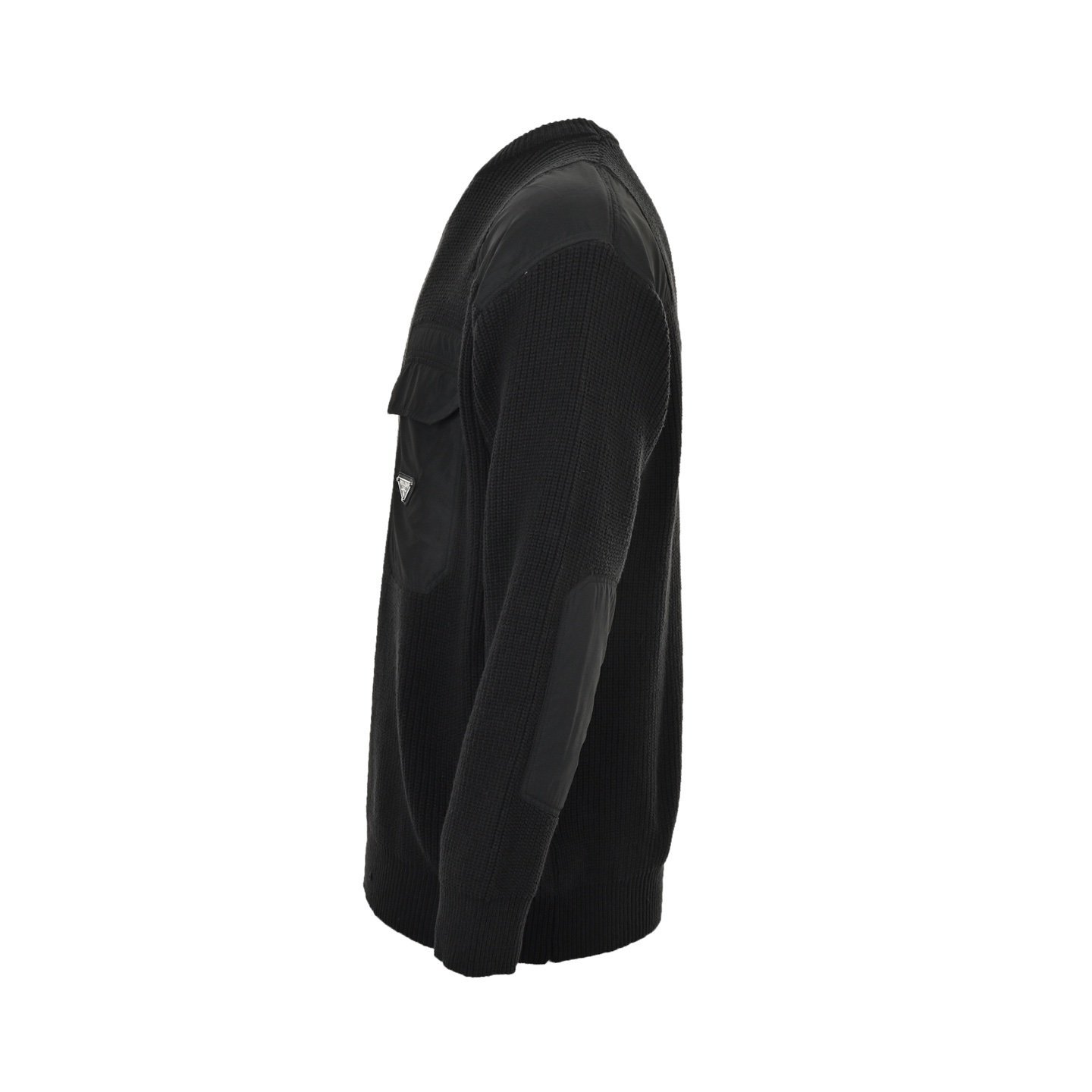 Prada Girocolla Patch-Detailed Knitted Sweater - Afbeelding 2