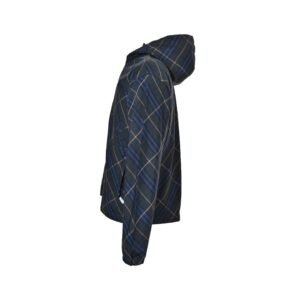 Alternative view of Burberry Checked Windbreaker In Blue