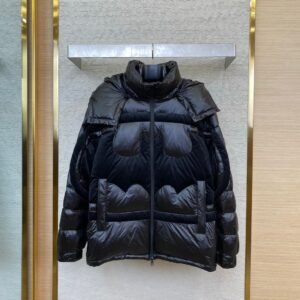 Alternative view of Moncler Solander Batman Down Jacket Black