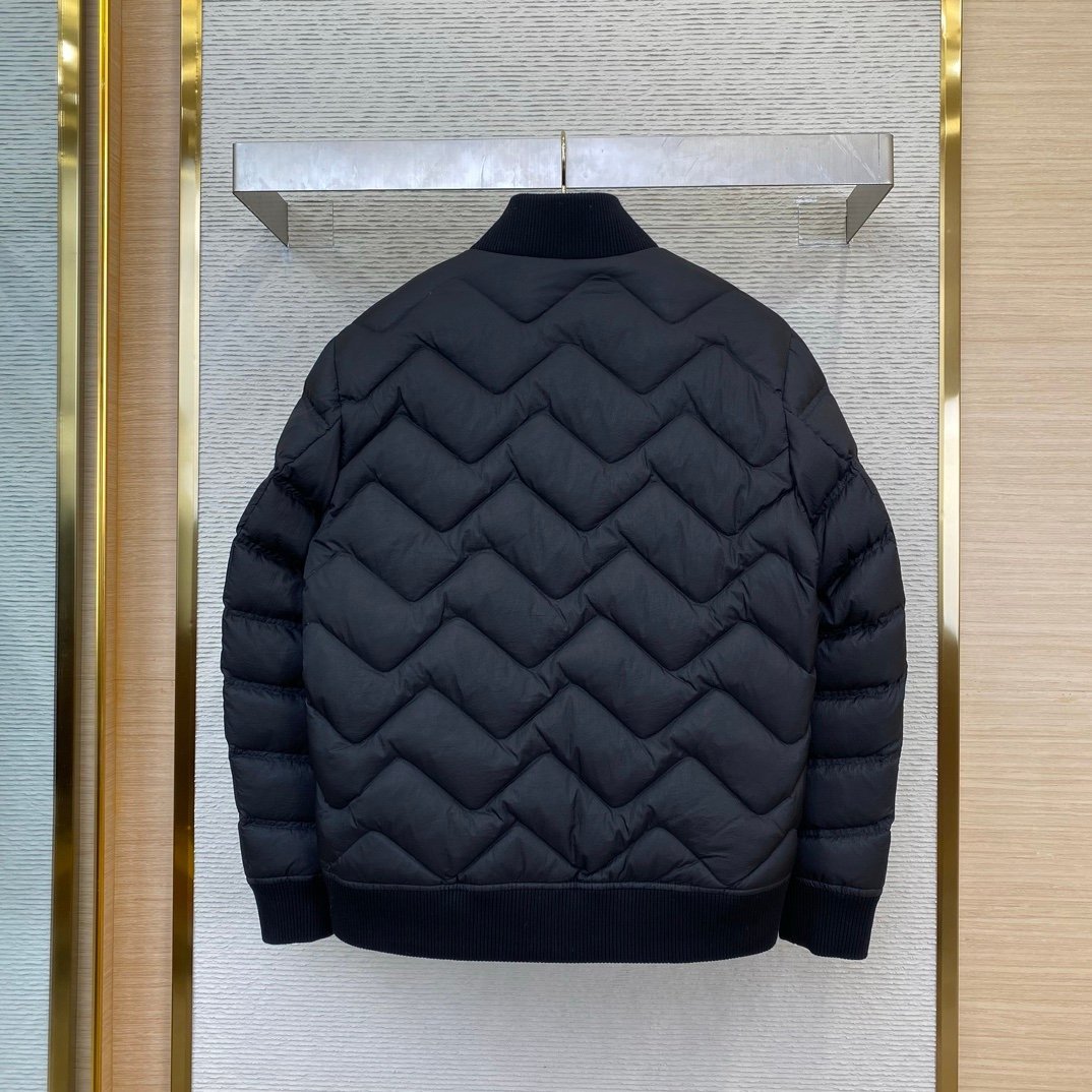 Moncler Ubac Short Down Jacket Black - Afbeelding 3