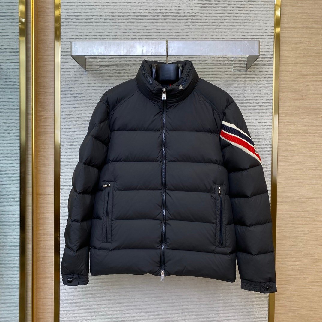 Moncler Black Solayan Down Jacket - Afbeelding 2