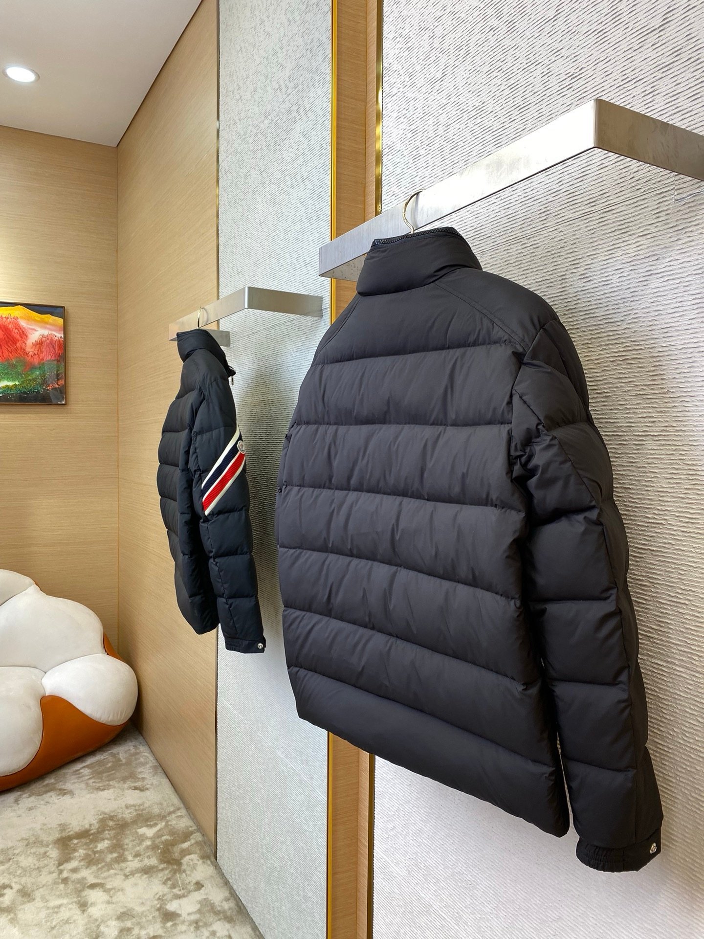 Moncler Black Solayan Down Jacket - Afbeelding 5