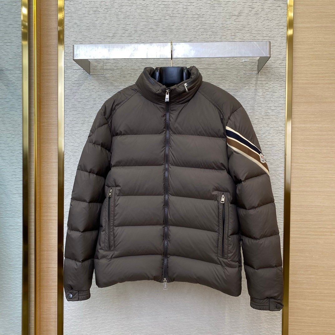 Moncler Brown Solayan Down Jacket - Afbeelding 2