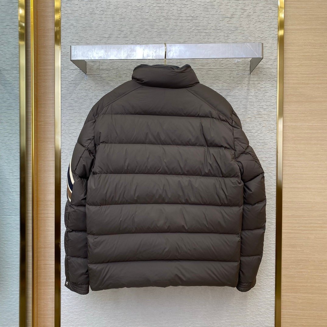 Moncler Brown Solayan Down Jacket - Afbeelding 3