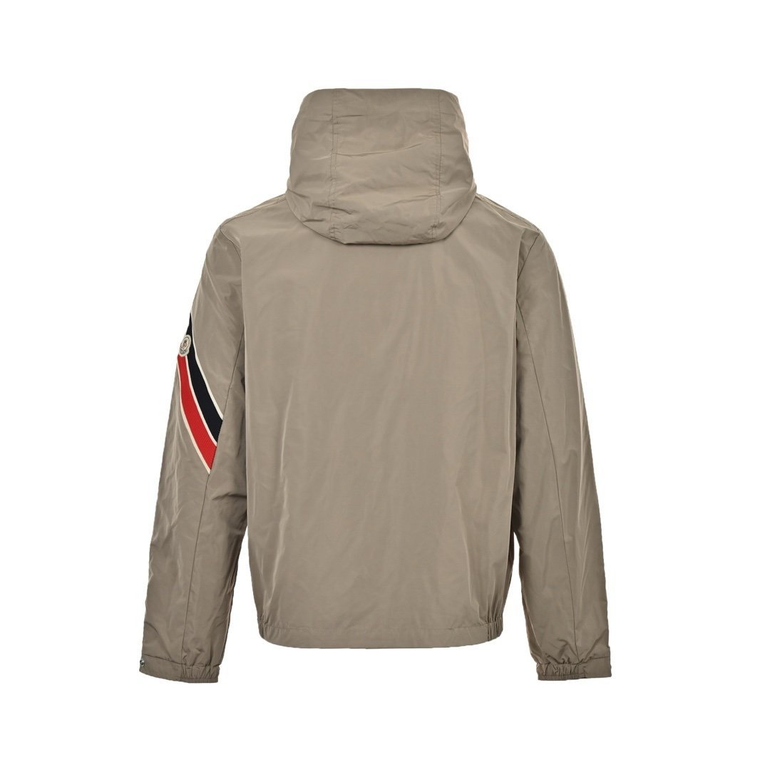 Moncler Taup Clout Hooded Windbreaker - Afbeelding 2