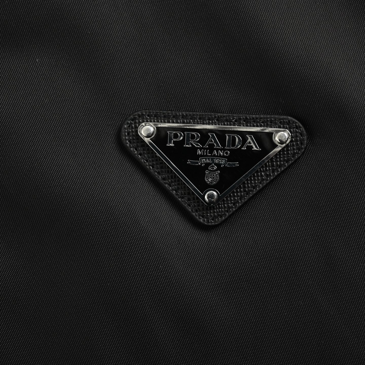 Prada Triangle Logo Hooded Jacket Black - Afbeelding 6