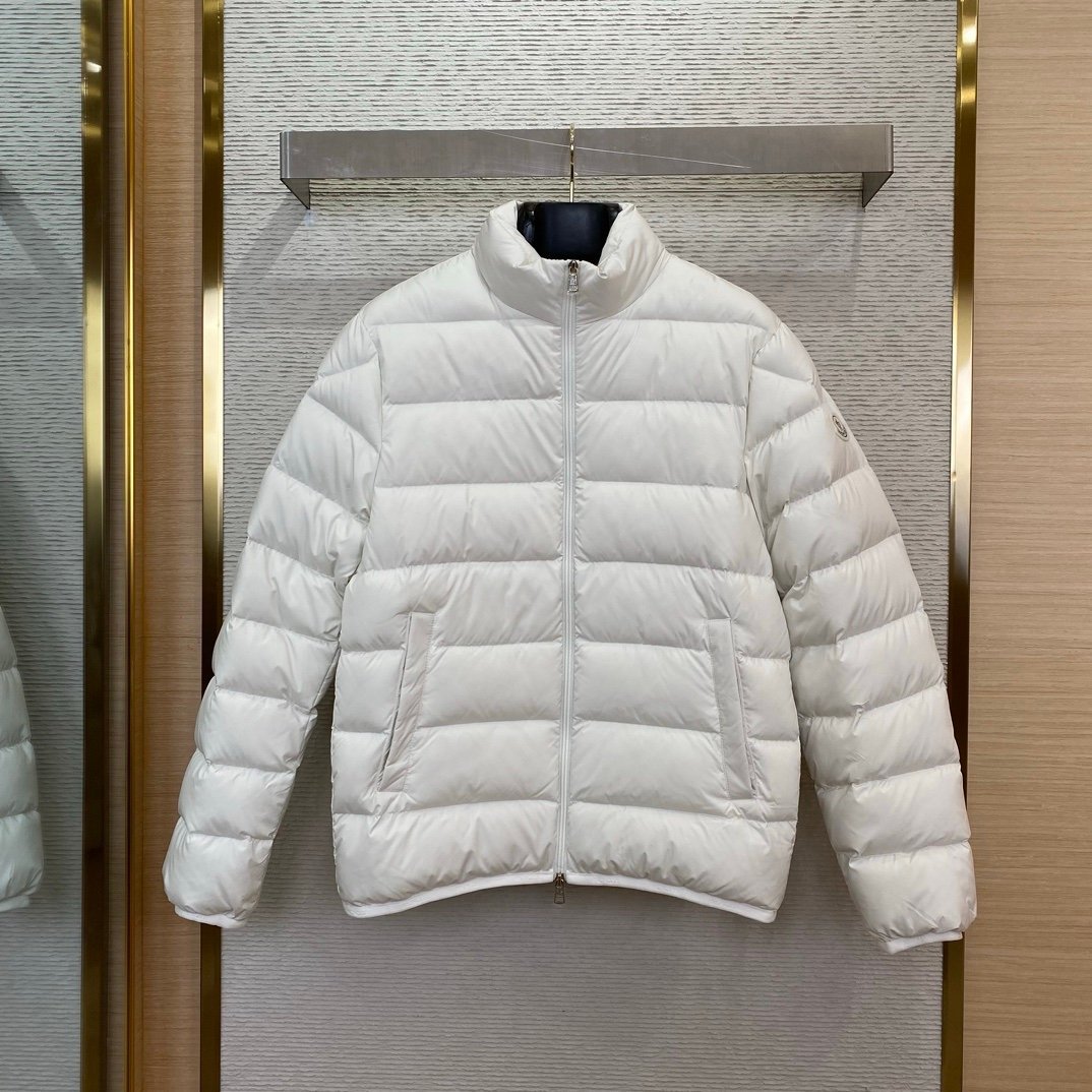 Moncler Baudinet Puffer Down Jacket White - Afbeelding 2