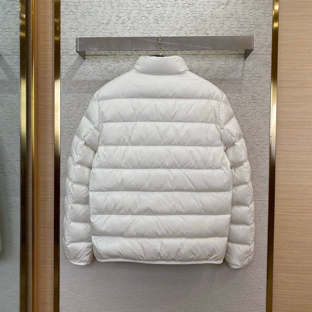 Moncler Baudinet Puffer Down Jacket White - Afbeelding 3