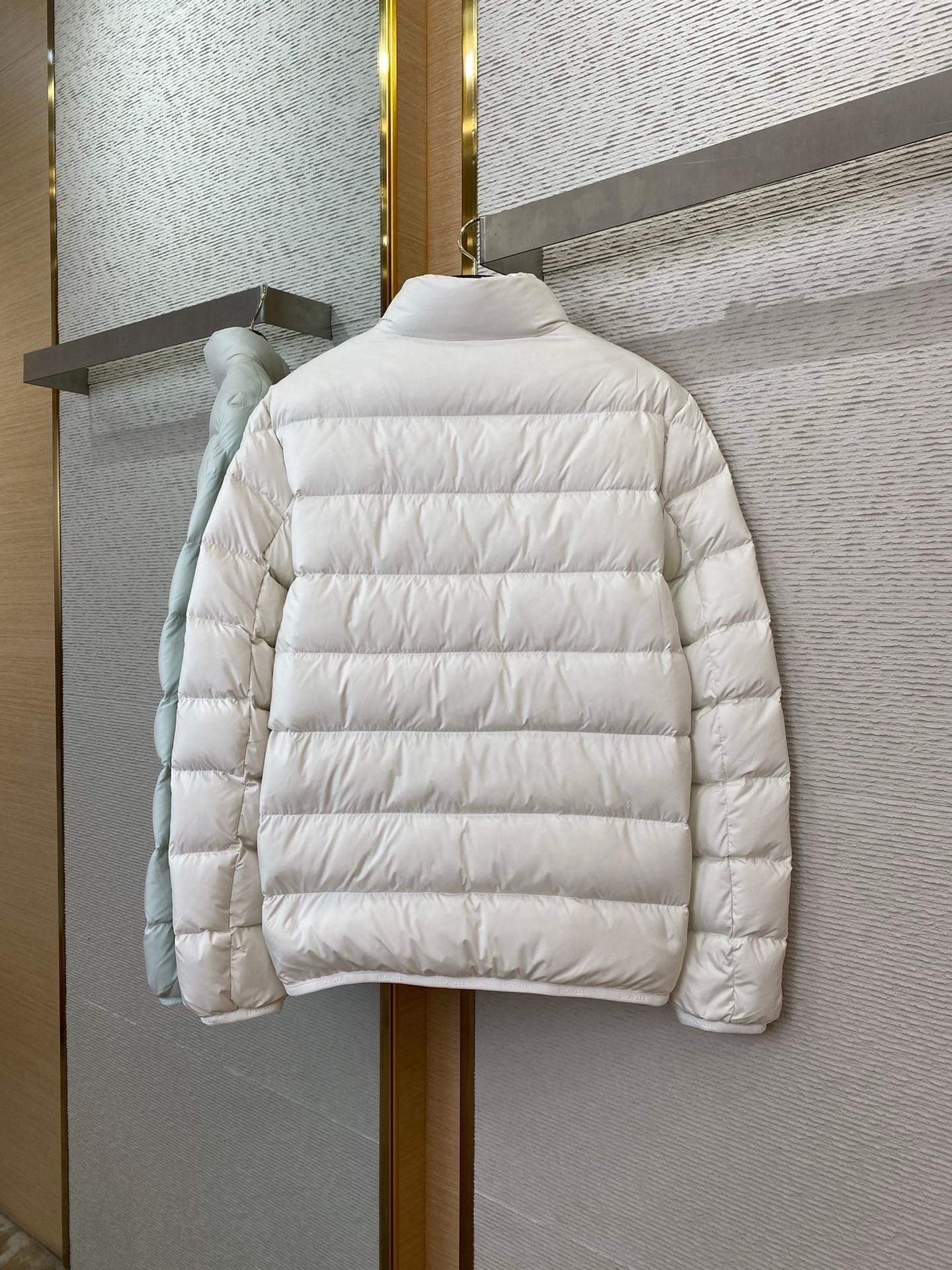 Moncler Baudinet Puffer Down Jacket White - Afbeelding 7