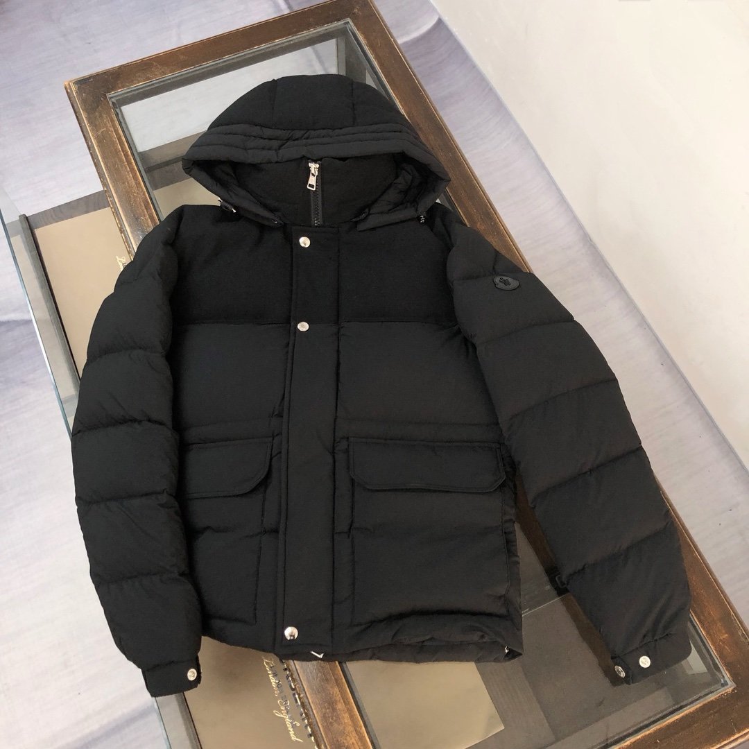 Moncler Musalla Short Down Jacket Black - Afbeelding 2