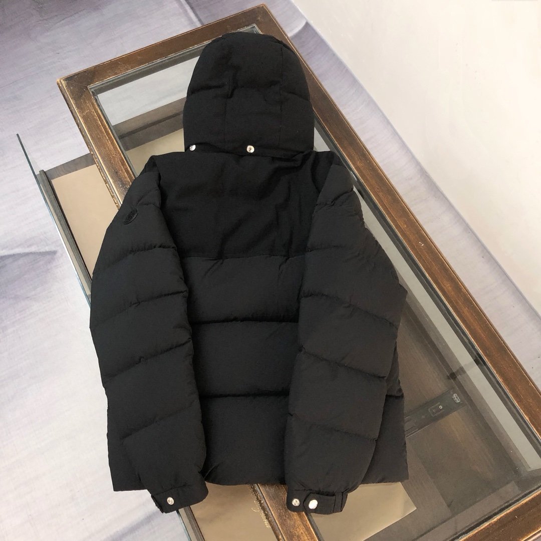 Moncler Musalla Short Down Jacket Black - Afbeelding 3
