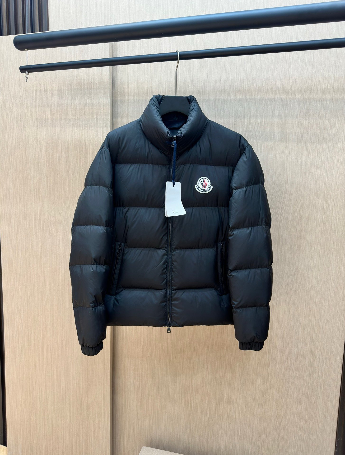 Moncler Black Citala Short Down Jacket Black - Afbeelding 2