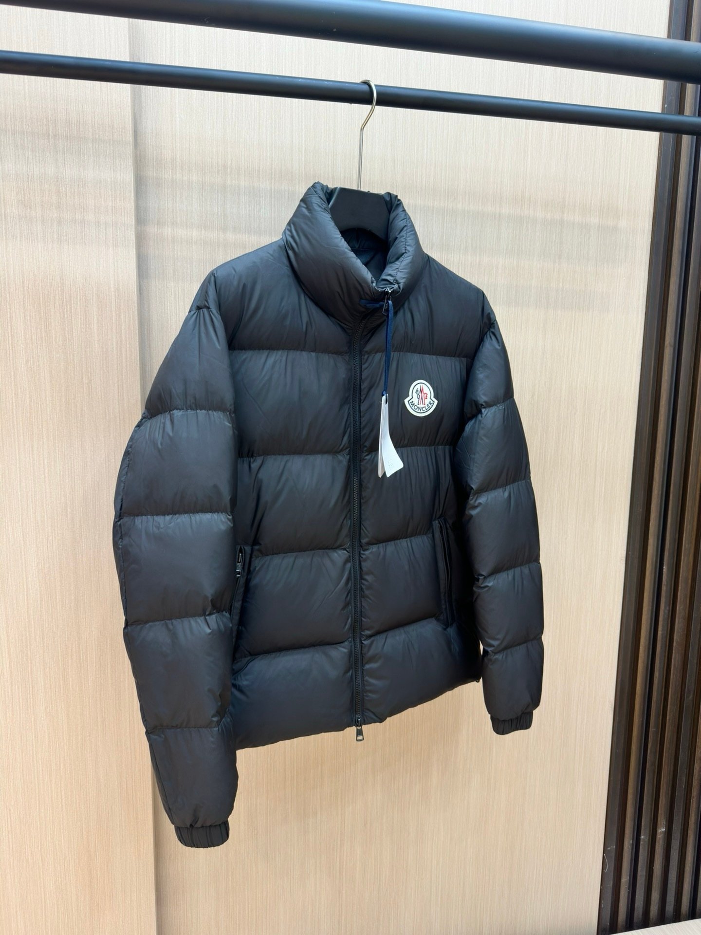 Moncler Black Citala Short Down Jacket Black - Afbeelding 4