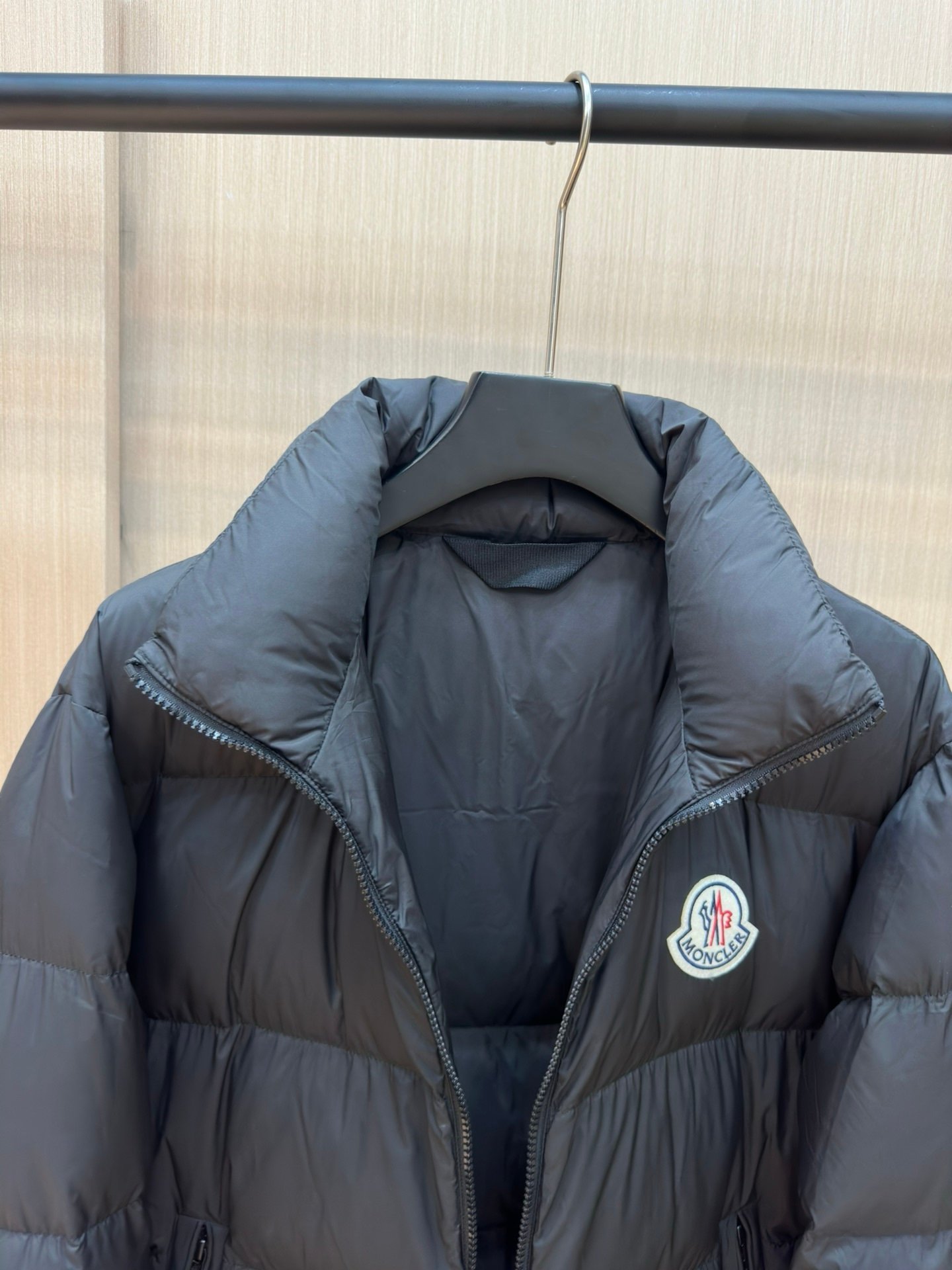 Moncler Black Citala Short Down Jacket Black - Afbeelding 8