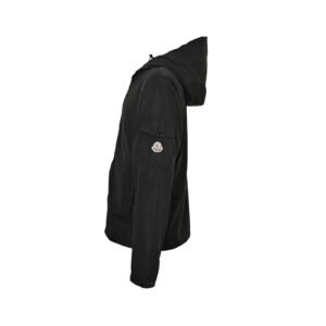 Alternative view of Moncler Etiache Hooded Rain Jacket Black