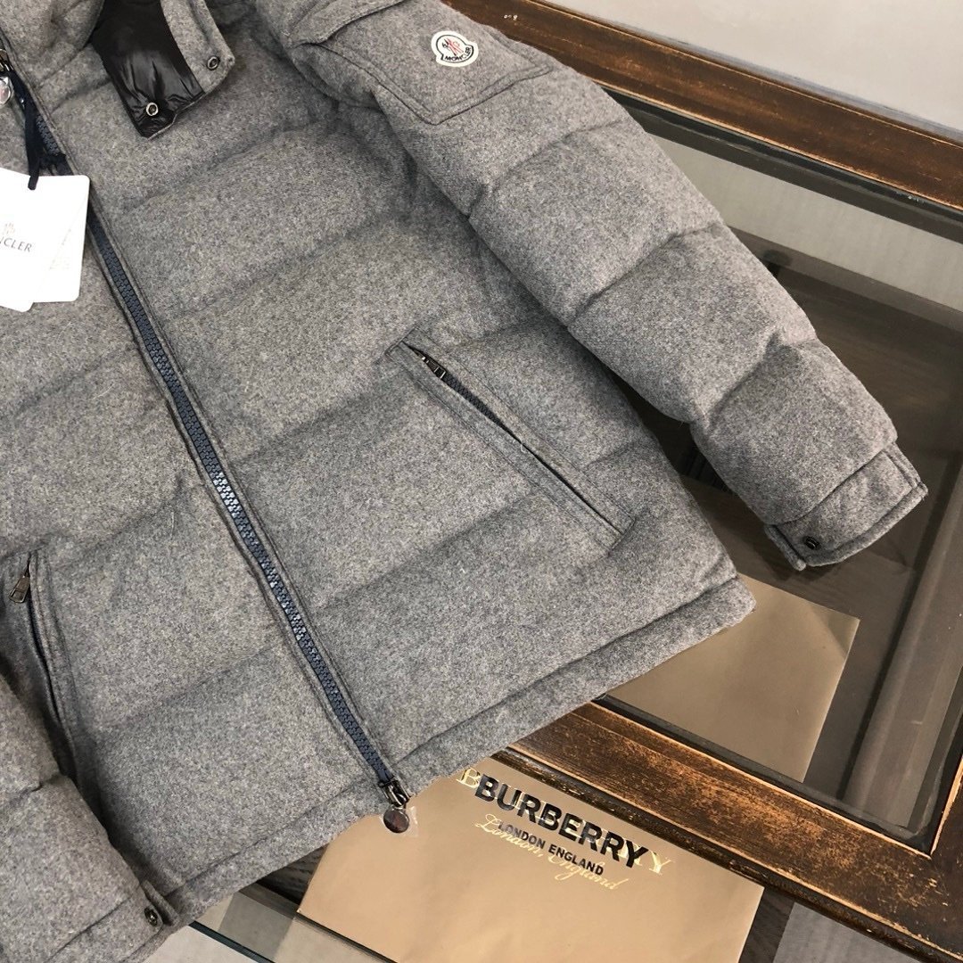 Moncler Enfant Montgenevre Jacket Grey - Afbeelding 6