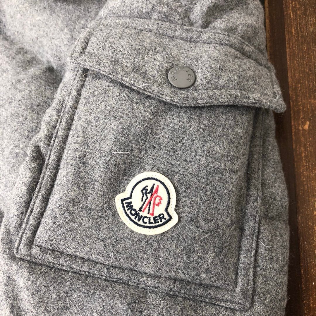 Moncler Enfant Montgenevre Jacket Grey - Afbeelding 4