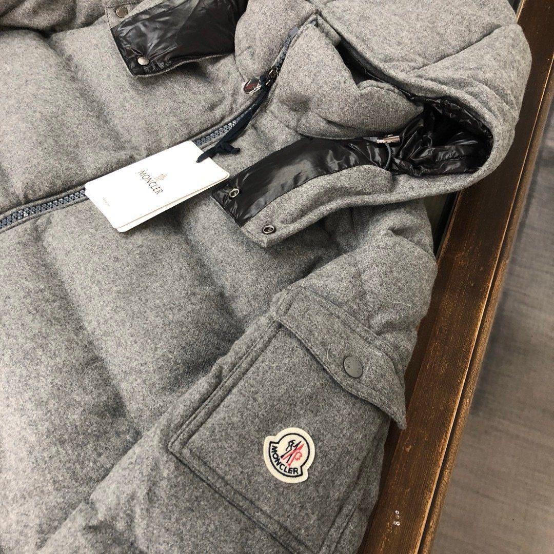 Moncler Enfant Montgenevre Jacket Grey - Afbeelding 3