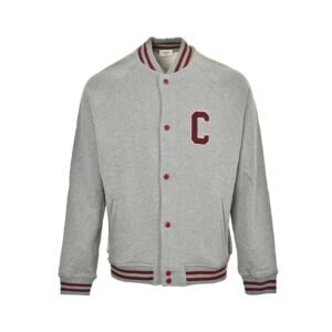 Celine Teddy College Jacket Grey
