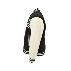 Alternative view of Givenchy Varsity Jack In Black White Leather