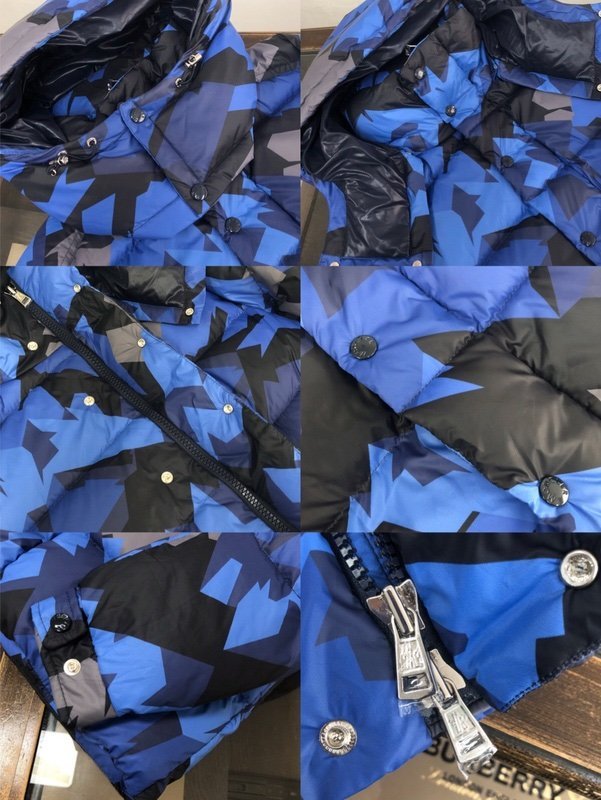 Moncler Mosa Hooded Puffer Jacket Blue - Afbeelding 7