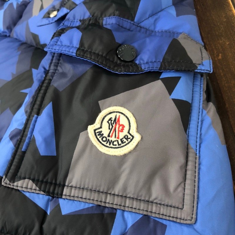 Moncler Mosa Hooded Puffer Jacket Blue - Afbeelding 8