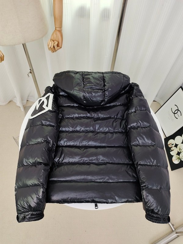 Moncler Enfant Saulx Padded Quilted Jacket Black - Afbeelding 3