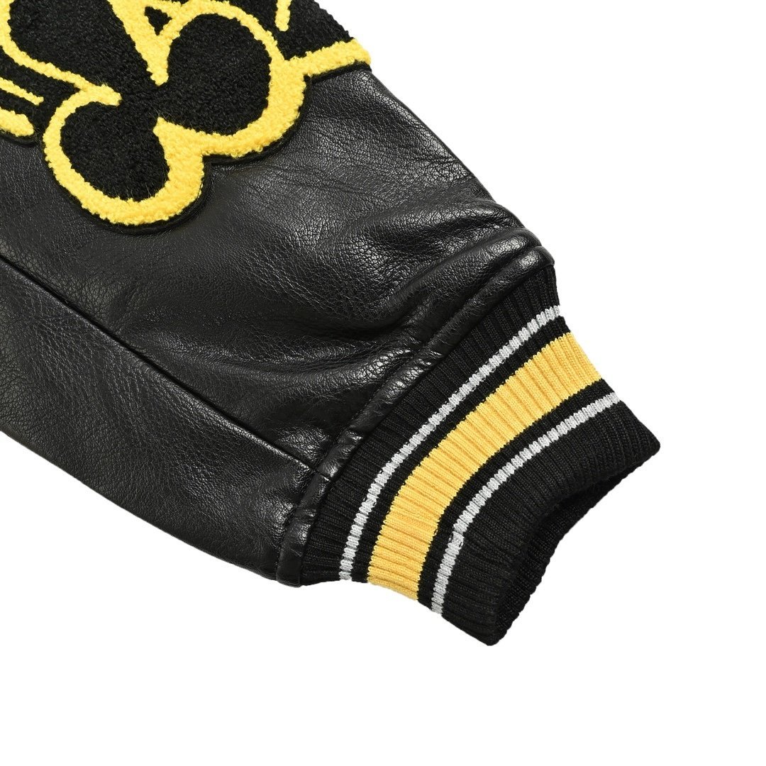 Louis Vuitton Embroidered Varsity Blouson Yellow - Afbeelding 5