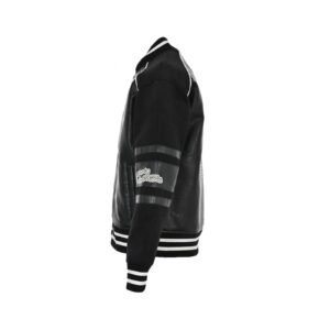 Alternative view of Louis Vuitton Varsity Blouson Black Leather