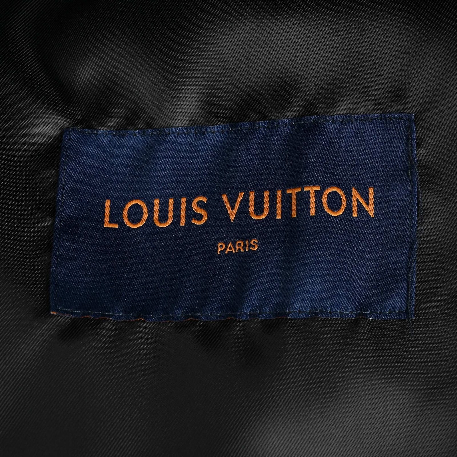 Louis Vuitton Varsity Blouson Black Leather - Afbeelding 5