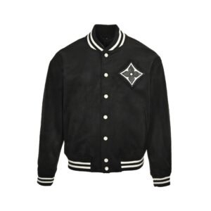 Louis Vuitton Embellished Lambskin  Bomber Blouson