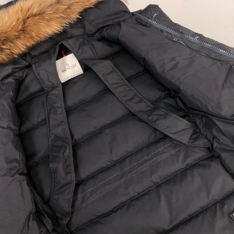 Moncler Clunye Hooded Mid-Length Down Jacket Black - Afbeelding 5