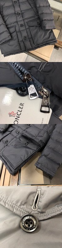 Moncler Clunye Hooded Mid-Length Down Jacket Black - Afbeelding 9